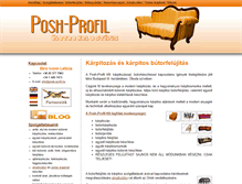 Tablet Screenshot of posh-profil.hu